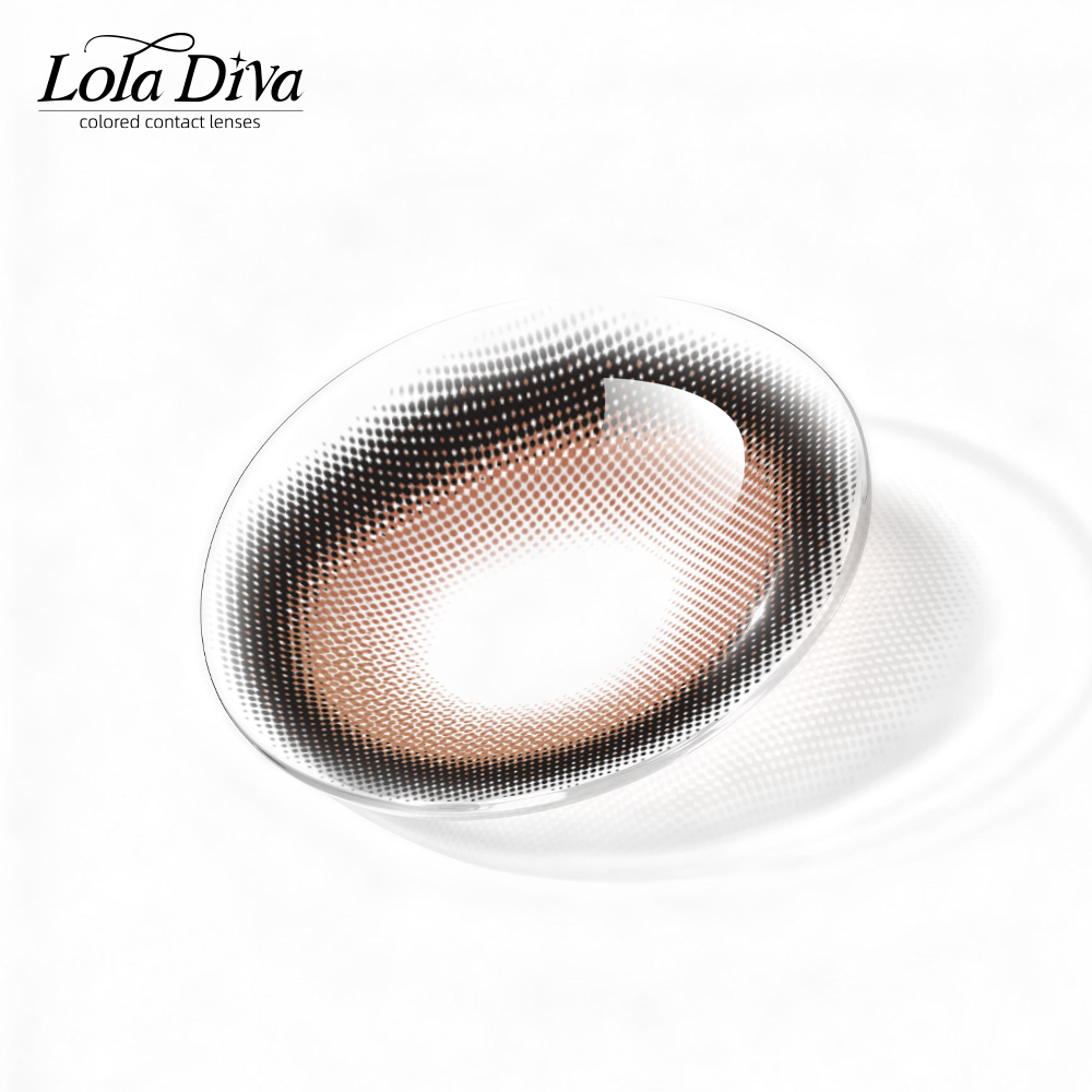 2pcs LolaDiva Caramel Swirl Brown | 1-Day Contact Lenses 14.5mm