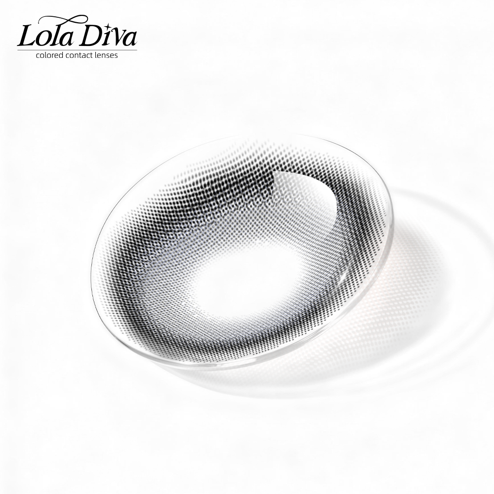 2pcs LolaDiva Iced Dewdrop Blue | 1-Day Contact Lenses 14.5mm