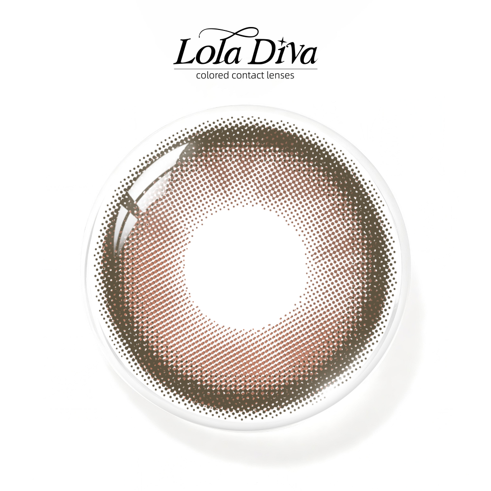 10pcs Loladiva Contact Lenses Coconut Grain Brown | 1 Daily