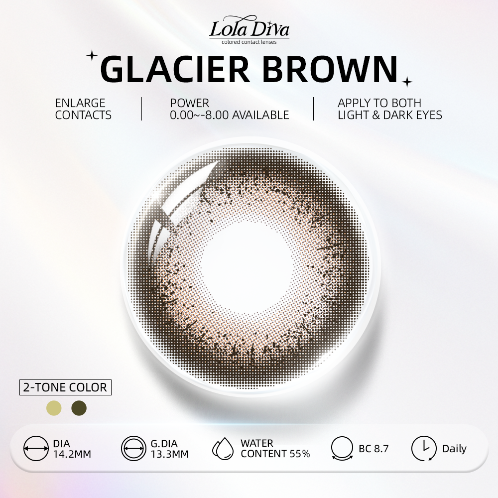 Loladiva Contact Lenses Mesh Brown | 1 Daily