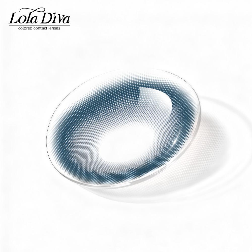 2pcs LolaDiva Berry Cloud Blue | 1-Day Contact Lenses