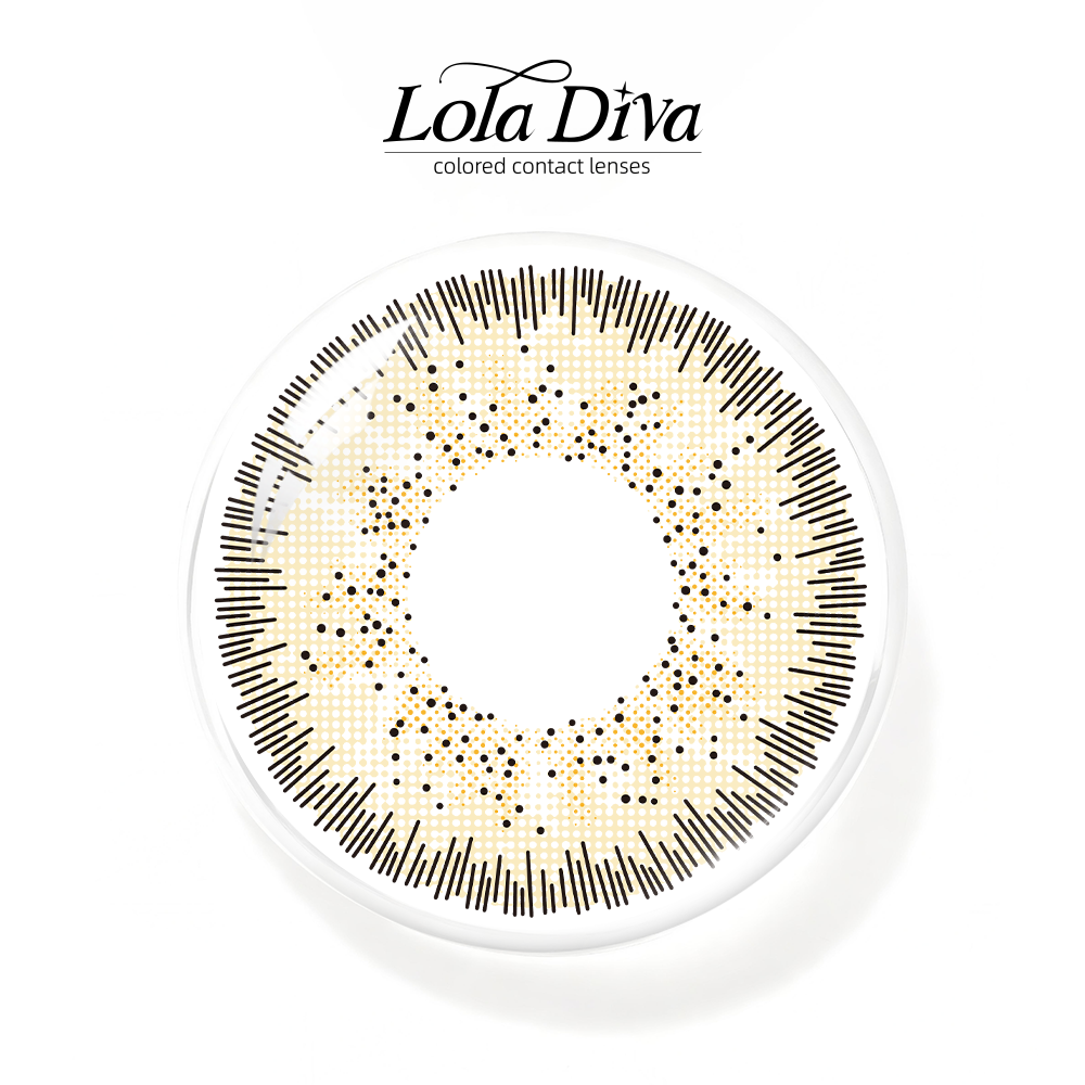 2pcs LolaDiva Twilight Whisper Brown | 1-Year Contact Lenses