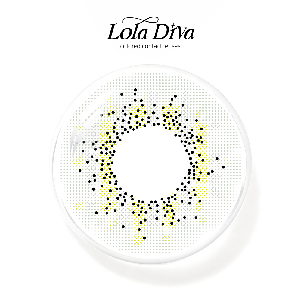 2pcs LolaDiva Mint Speckle Green | 1-Year Contact Lenses