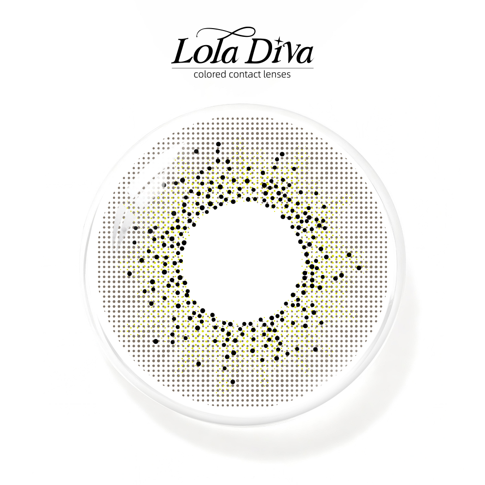2pcs LolaDiva Toffee Speckle Hazel | 1-Year Contact Lenses