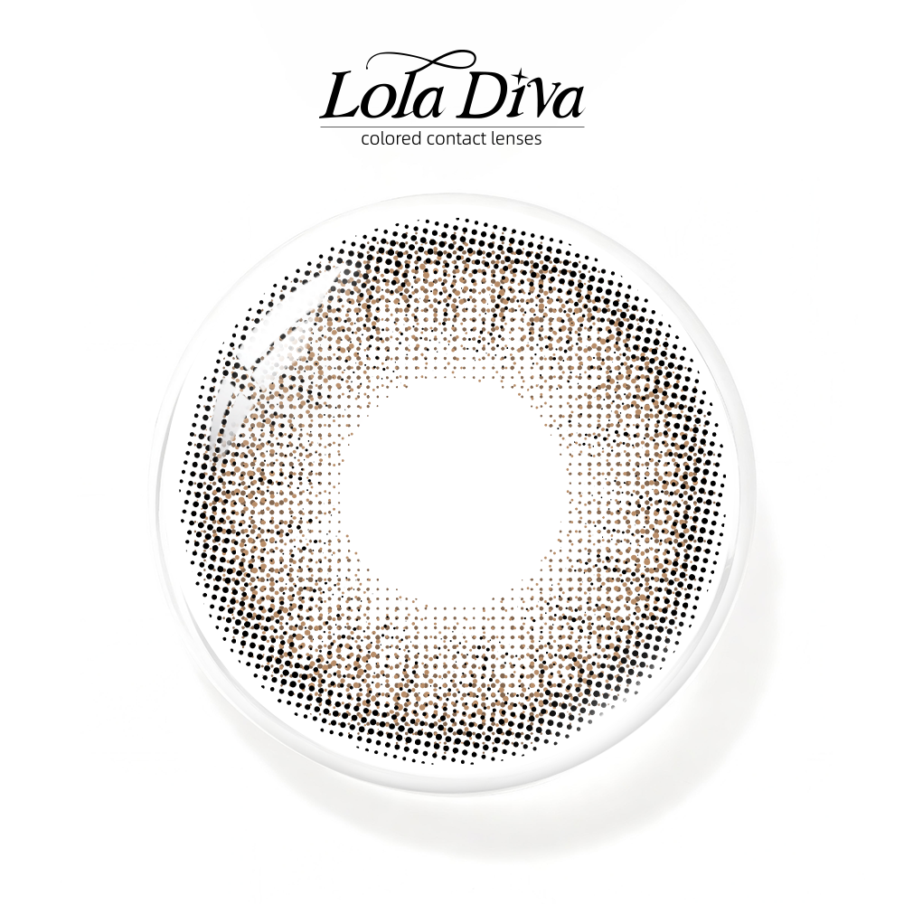 2pcs LolaDiva Taupe Mist Brown | 1-Year Contact Lenses