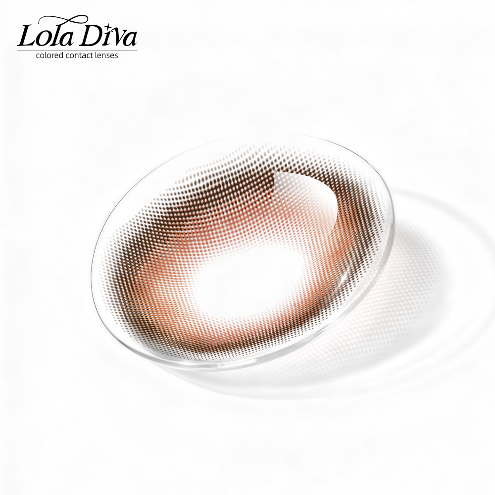 2pcs LolaDiva Solar Bloom Brown | 1-Day Contact Lenses
