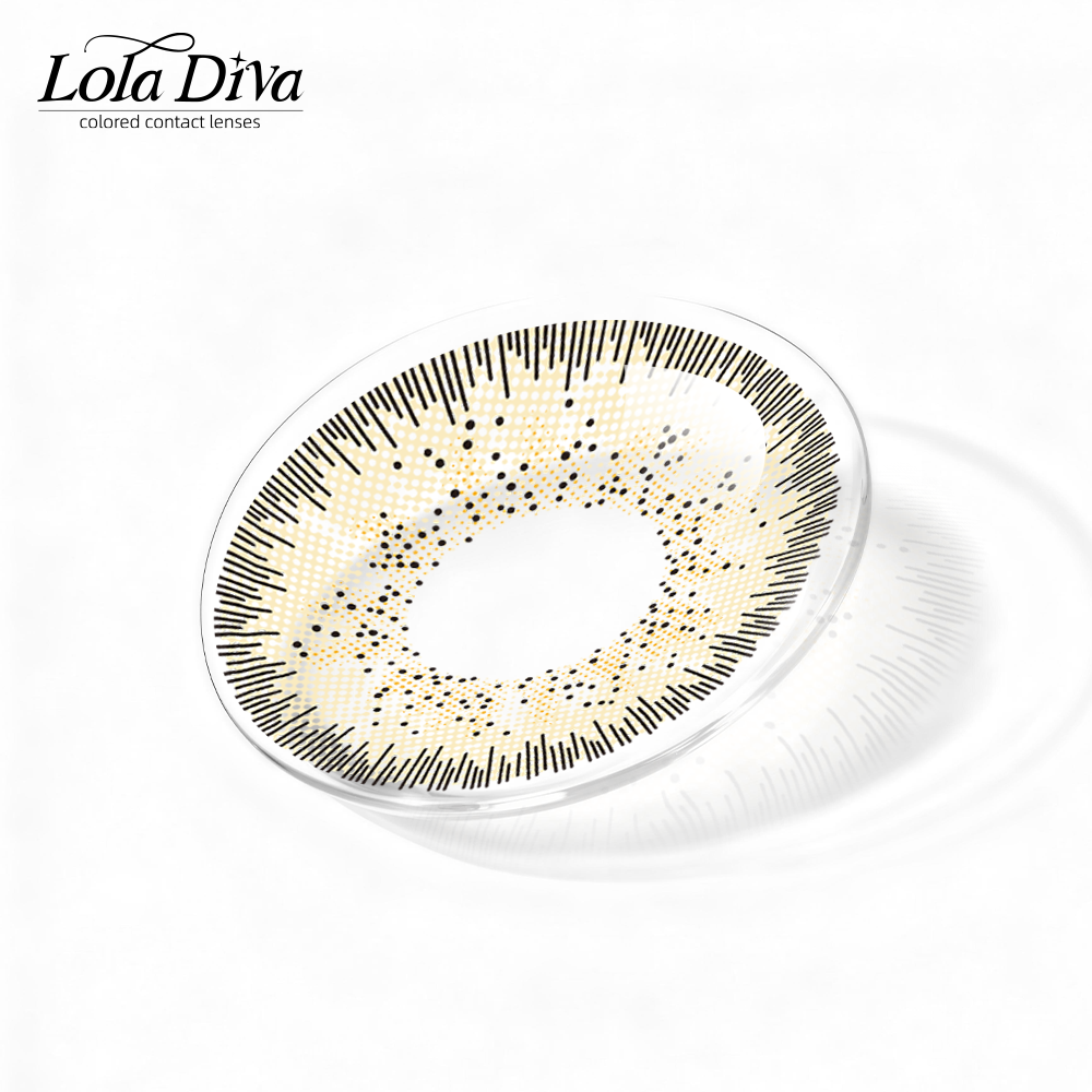 2pcs LolaDiva Twilight Whisper Brown | 1-Year Contact Lenses