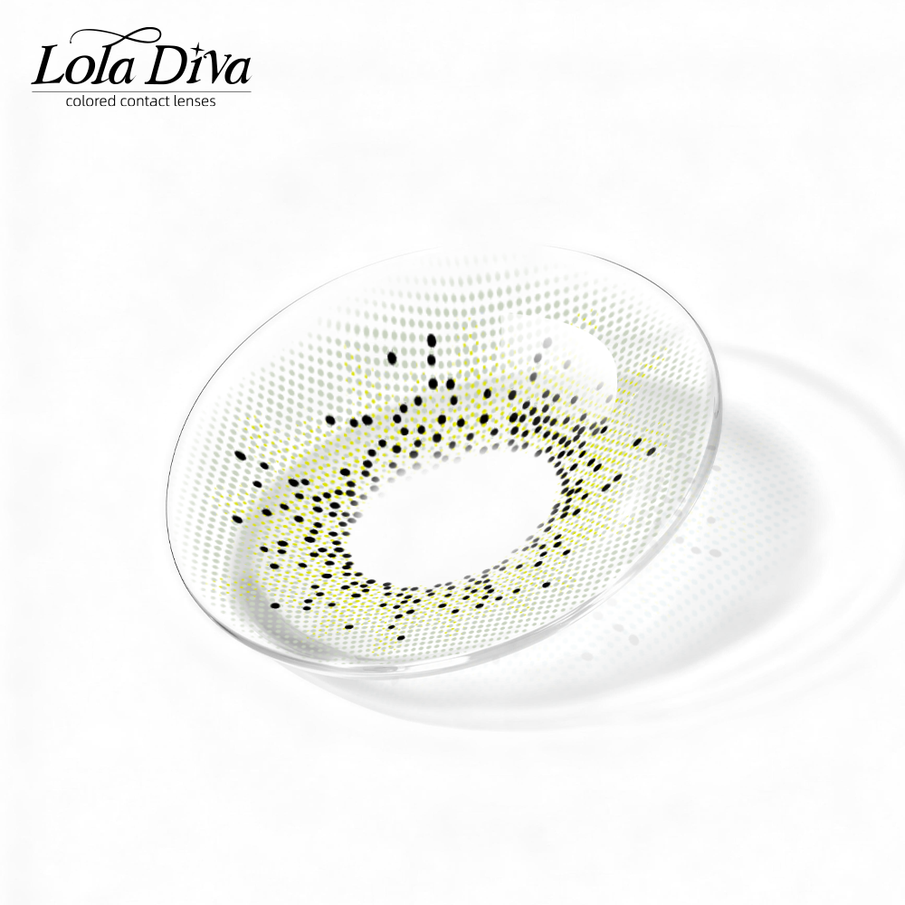 2pcs LolaDiva Mint Speckle Green | 1-Year Contact Lenses