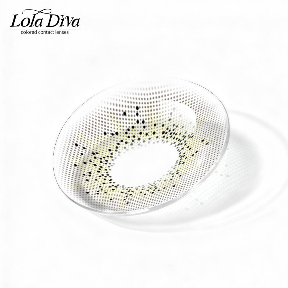 2pcs LolaDiva Toffee Speckle Hazel | 1-Year Contact Lenses