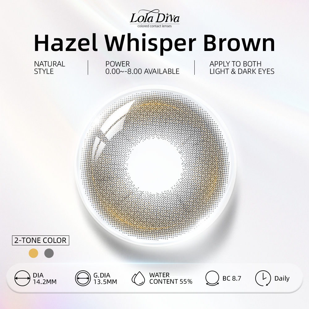 Loladiva Hazel Whisper Brown | 1 Daily