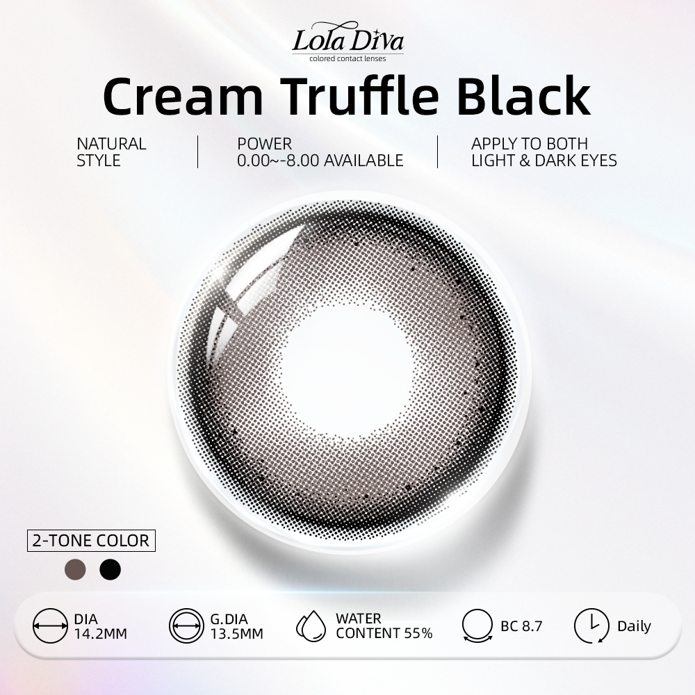 Loladiva Cream Truffle Black | 1 Daily