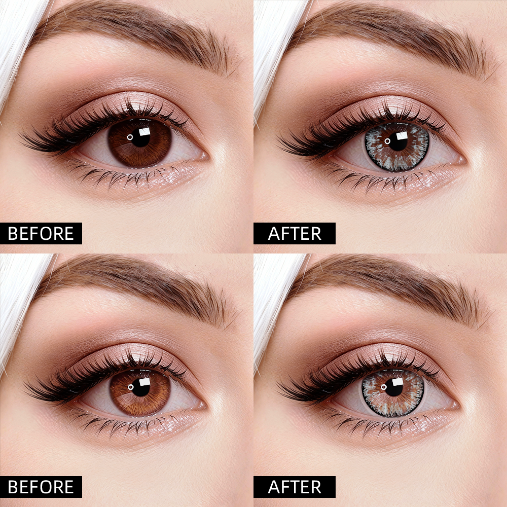 2pcs LolaDiva Enigmatic Glacier Blue | 1-Year Contact Lenses