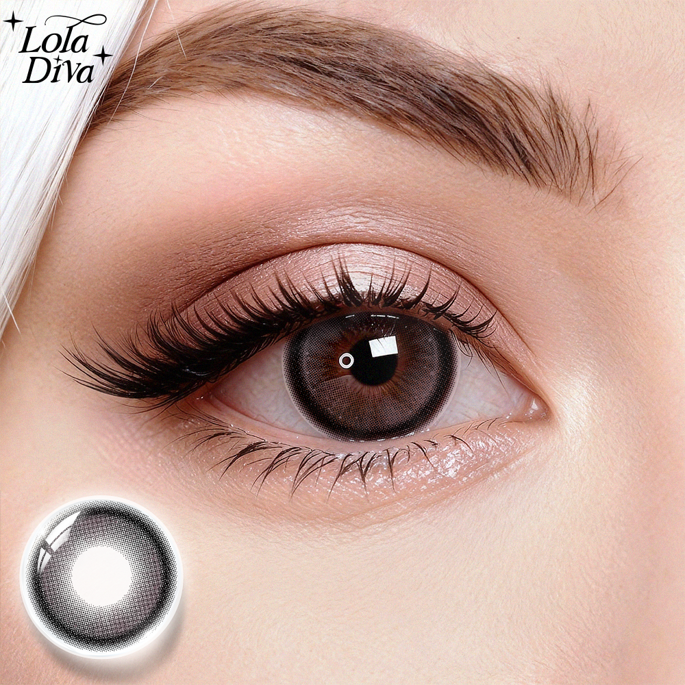 2pcs LolaDiva Mirage Pink | 1-Day Contact Lenses