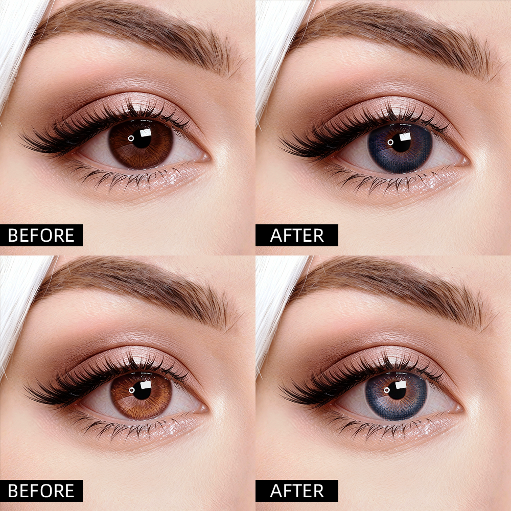 Loladiva Contact Lenses Nebula Mesh Blue | 1 Daily