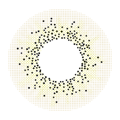 Cream Speckle Yellow