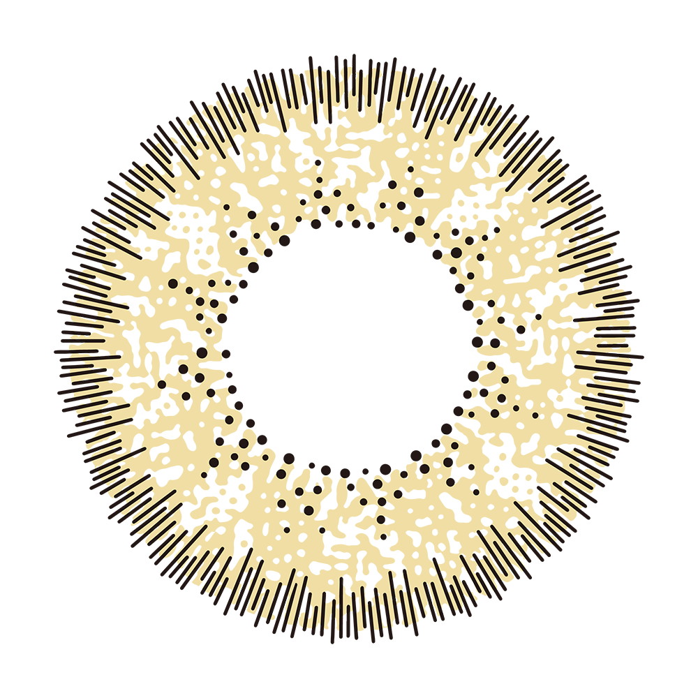 2pcs LolaDiva Sunrise Quartz Yellow | 1-Year Contact Lenses