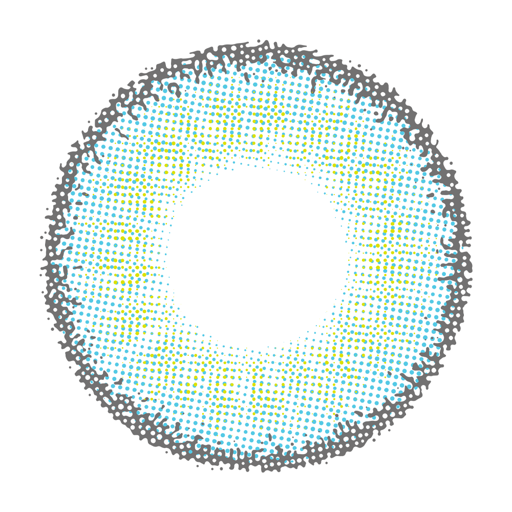 2pcs LolaDiva Abyssal Haze Blue | 1-Year Contact Lenses