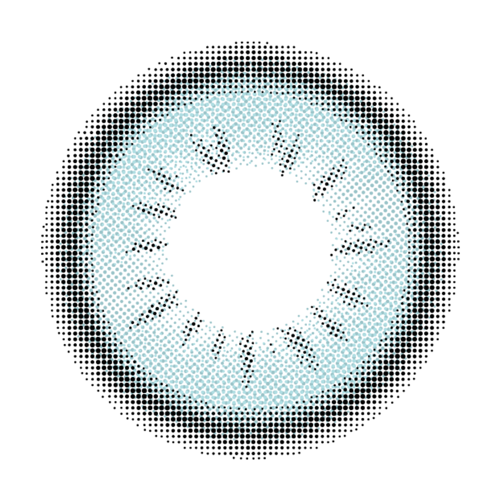 2pcs LolaDiva Ocean Blue | 1-Day Contact Lenses