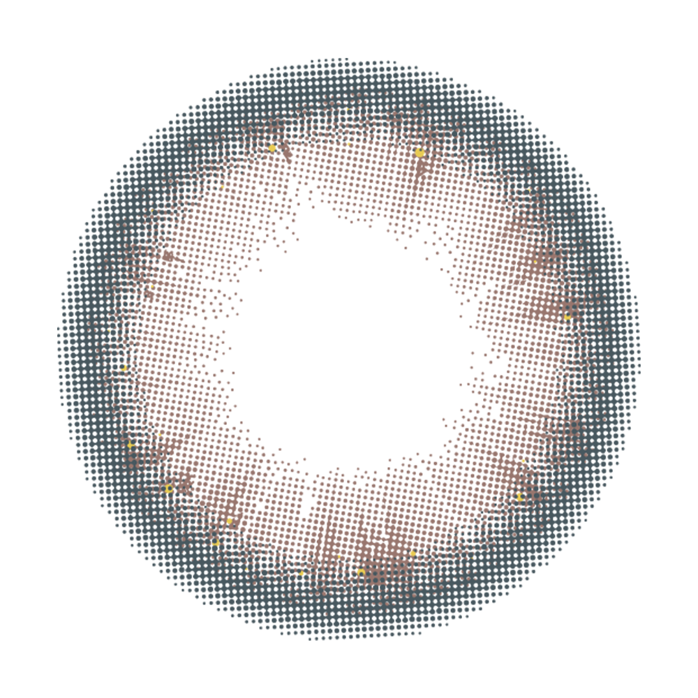 2pcs LolaDiva Rosy Adzuki Pink | 1-Year  Contact Lenses