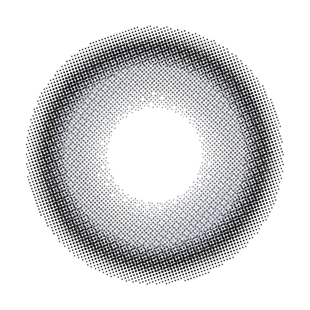 2pcs LolaDiva Iced Dewdrop Blue | 1-Year Contact Lenses 14.5mm