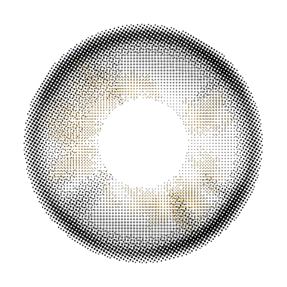 2pcs LolaDiva Misty Moon Grey | 1-Day Contact Lenses