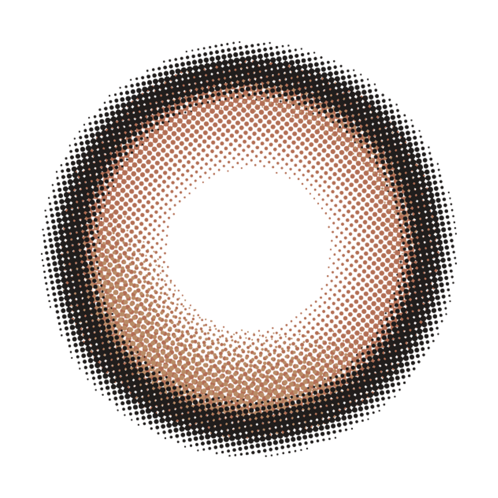 2pcs LolaDiva Caramel Swirl Brown | 1-Day Contact Lenses 14.5mm