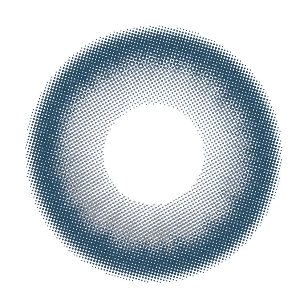 2pcs LolaDiva Berry Cloud Blue | 1-Day Contact Lenses