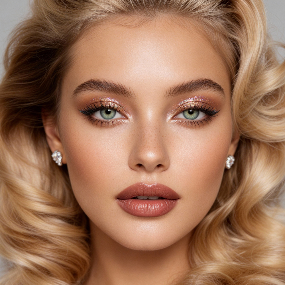 2pcs LolaDiva Aurora Green  | 1-Year Contact Lenses