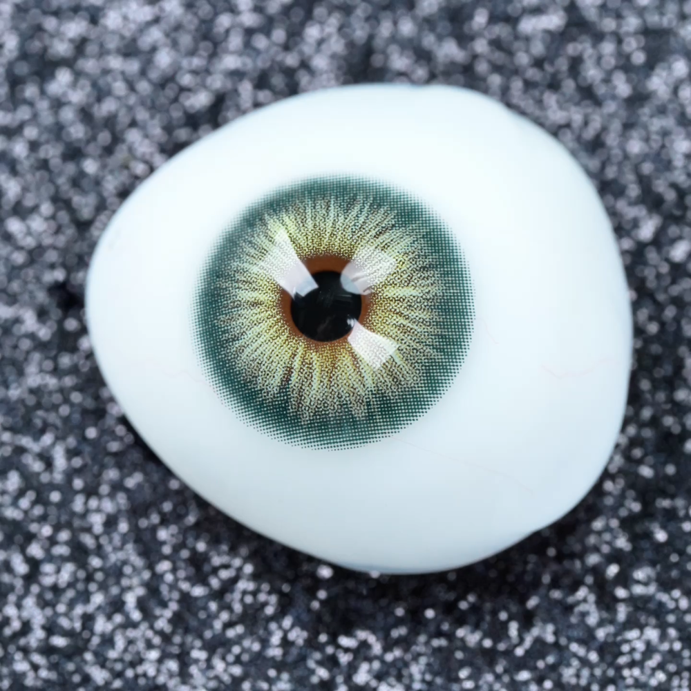 2pcs LolaDiva Aurora Green  | 1-Year Contact Lenses