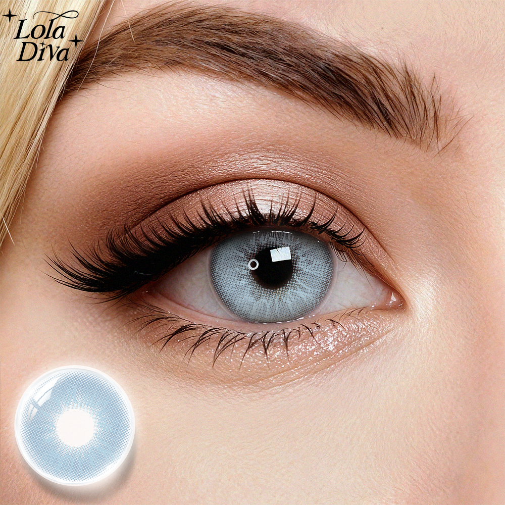 2pcs LolaDiva Elven Eyes Blue  | 1-Year Contact Lenses