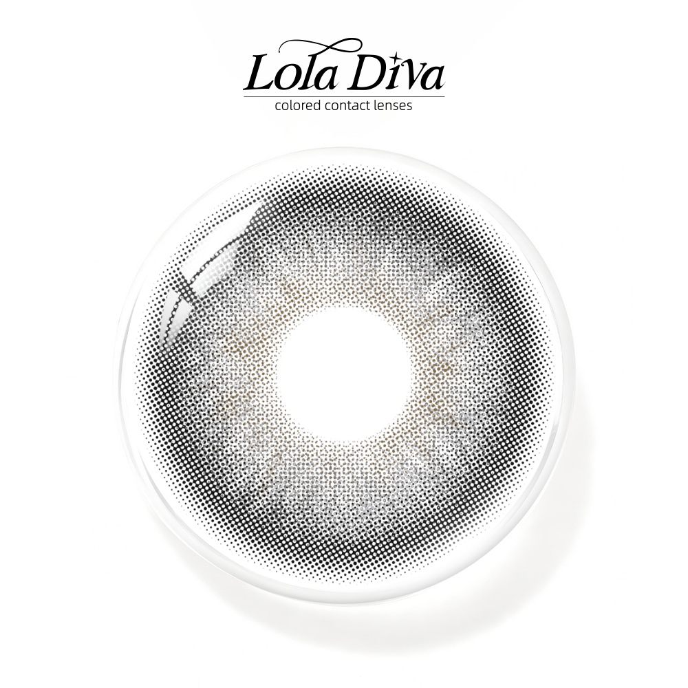 2pcs LolaDiva Moonstone Gray  | 1-Year Contact Lenses