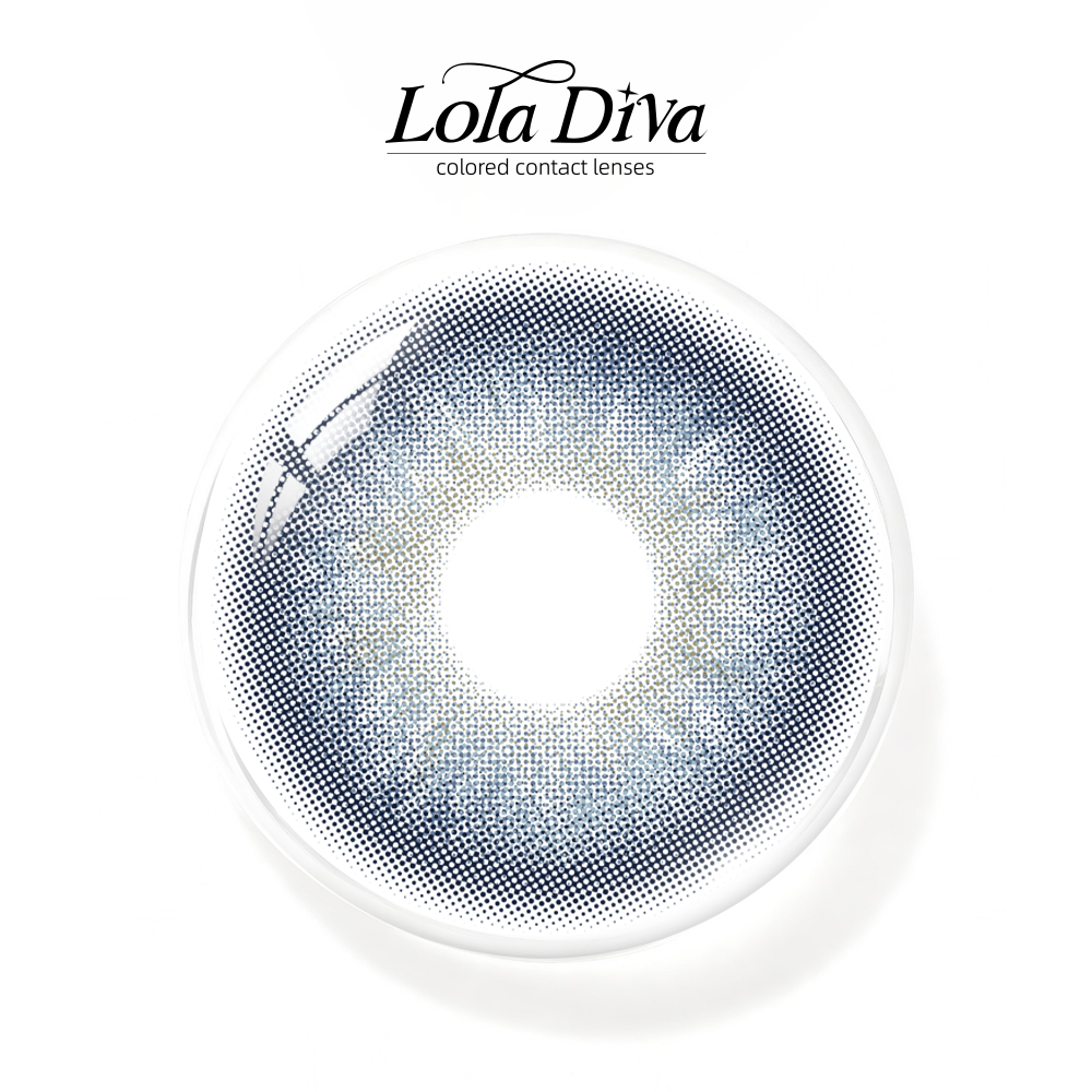 2pcs LolaDiva Luna Blue  | 1-Year Contact Lenses