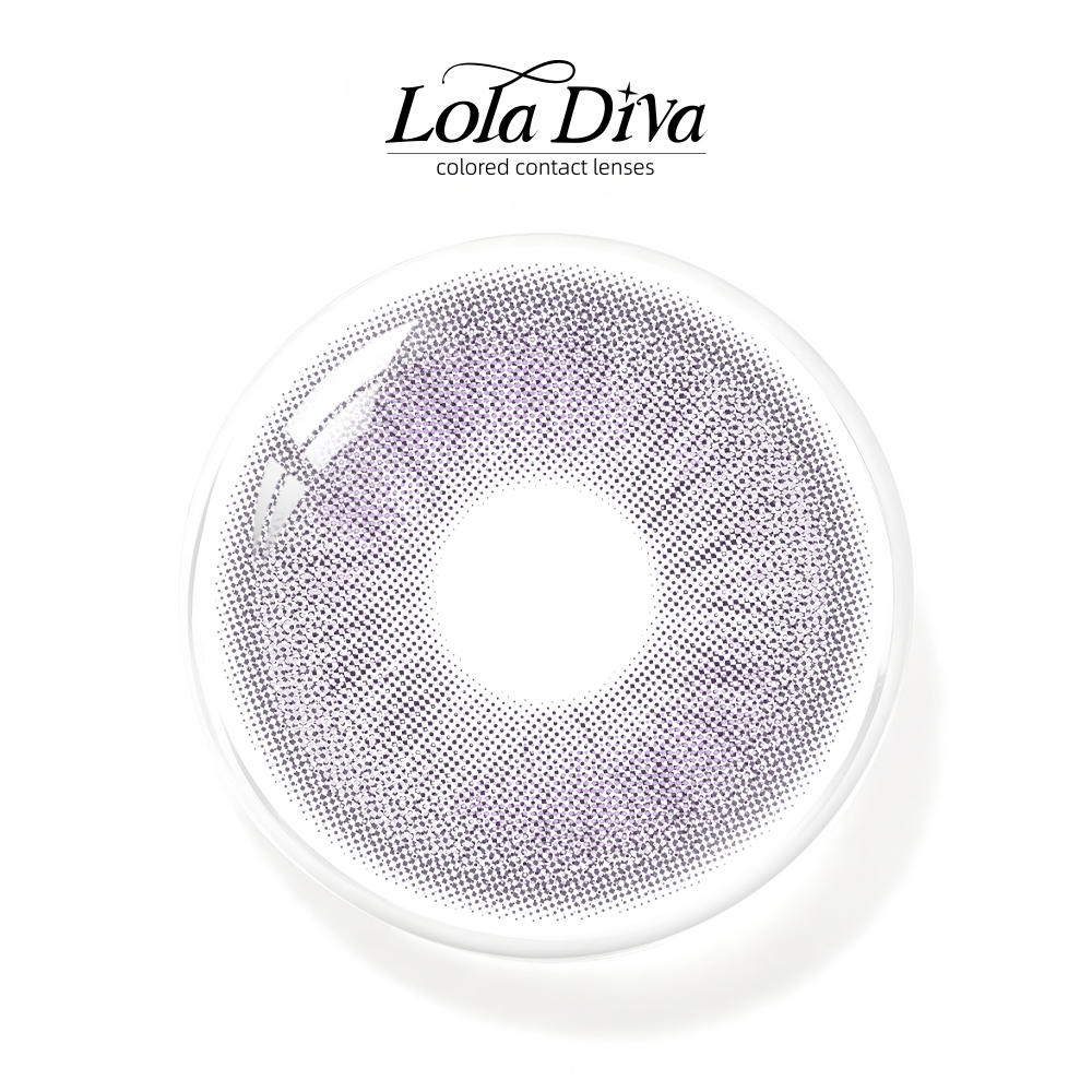 2pcs LolaDiva Mistberry Purple | 1-Year Contact Lenses