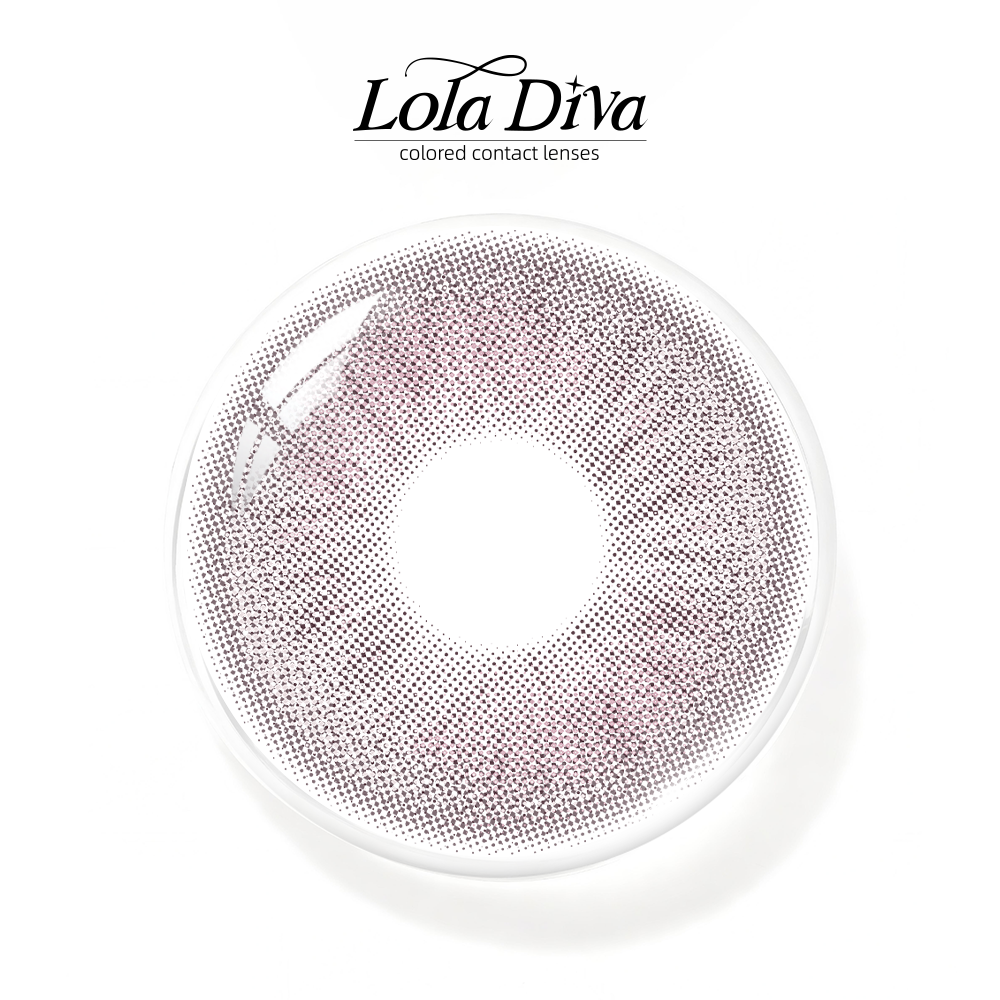 2pcs LolaDiva Mistberry Pink | 1-Year Contact Lenses