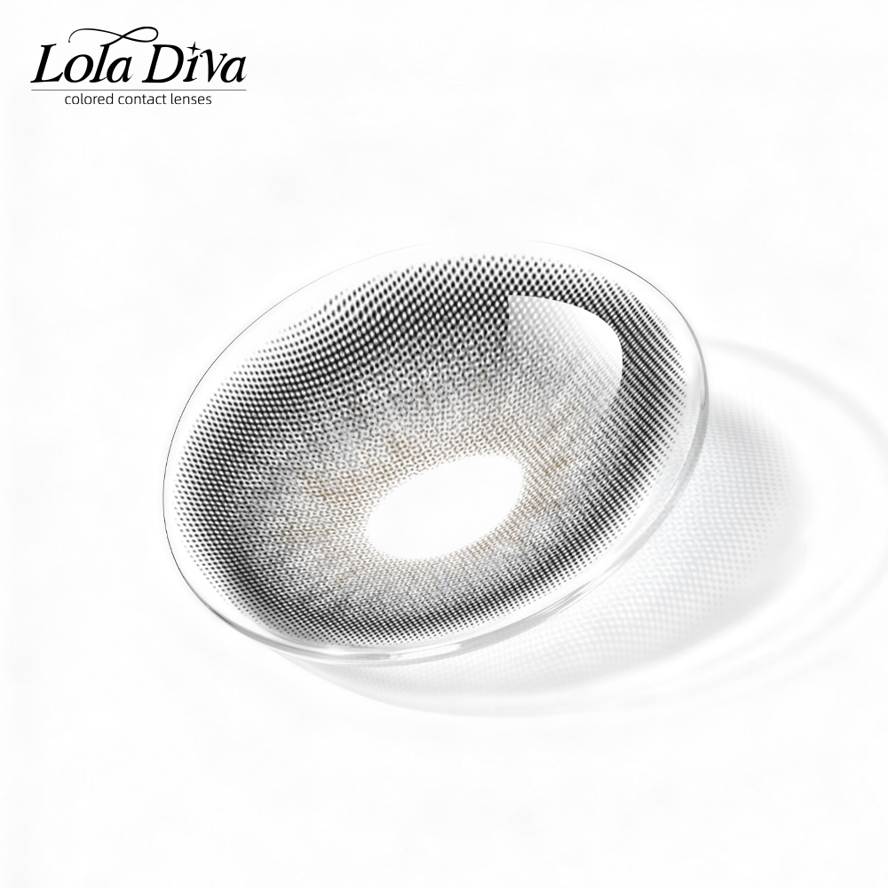 2pcs LolaDiva Moonstone Gray  | 1-Year Contact Lenses