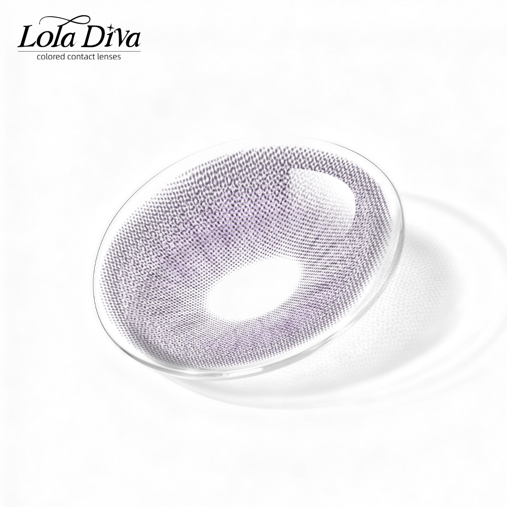 2pcs LolaDiva Mistberry Purple | 1-Year Contact Lenses
