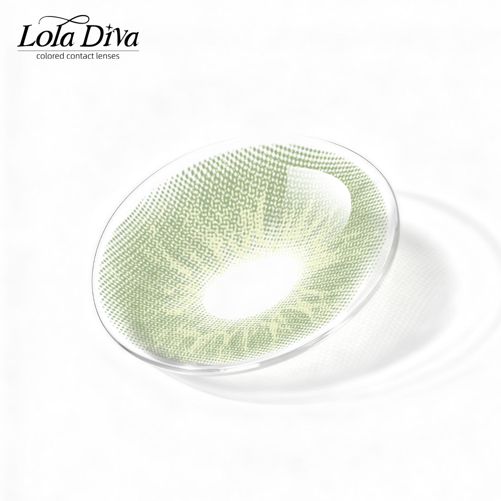 2pcs LolaDiva Magic Stone Green | 1-Year Contact Lenses