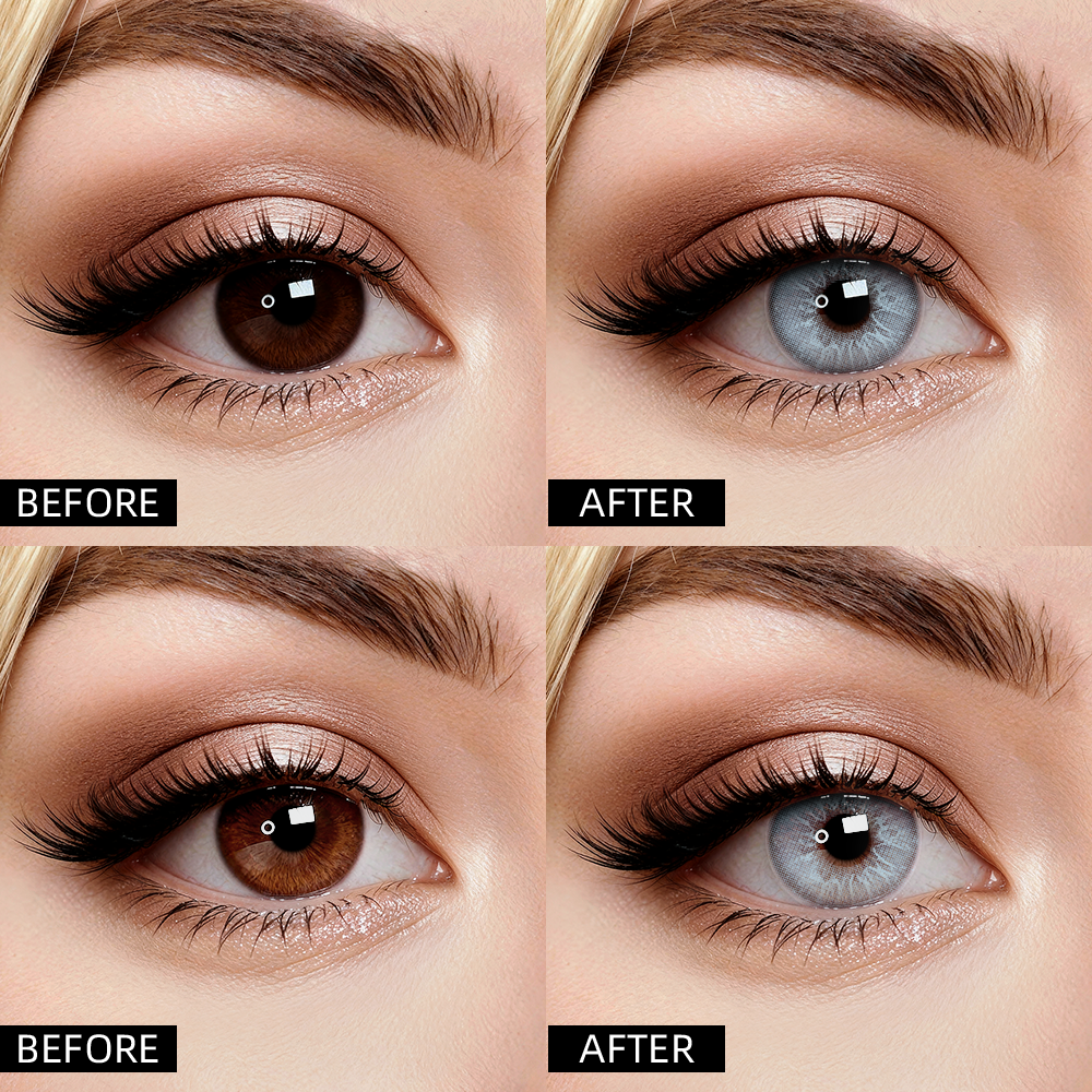 2pcs LolaDiva Elven Eyes Blue  | 1-Year Contact Lenses