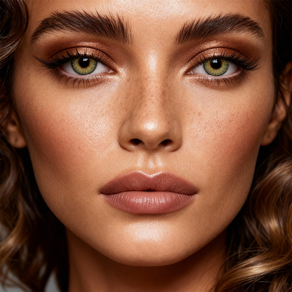 2pcs LolaDiva Golden Haze Hazel | 1-Year Contact Lenses