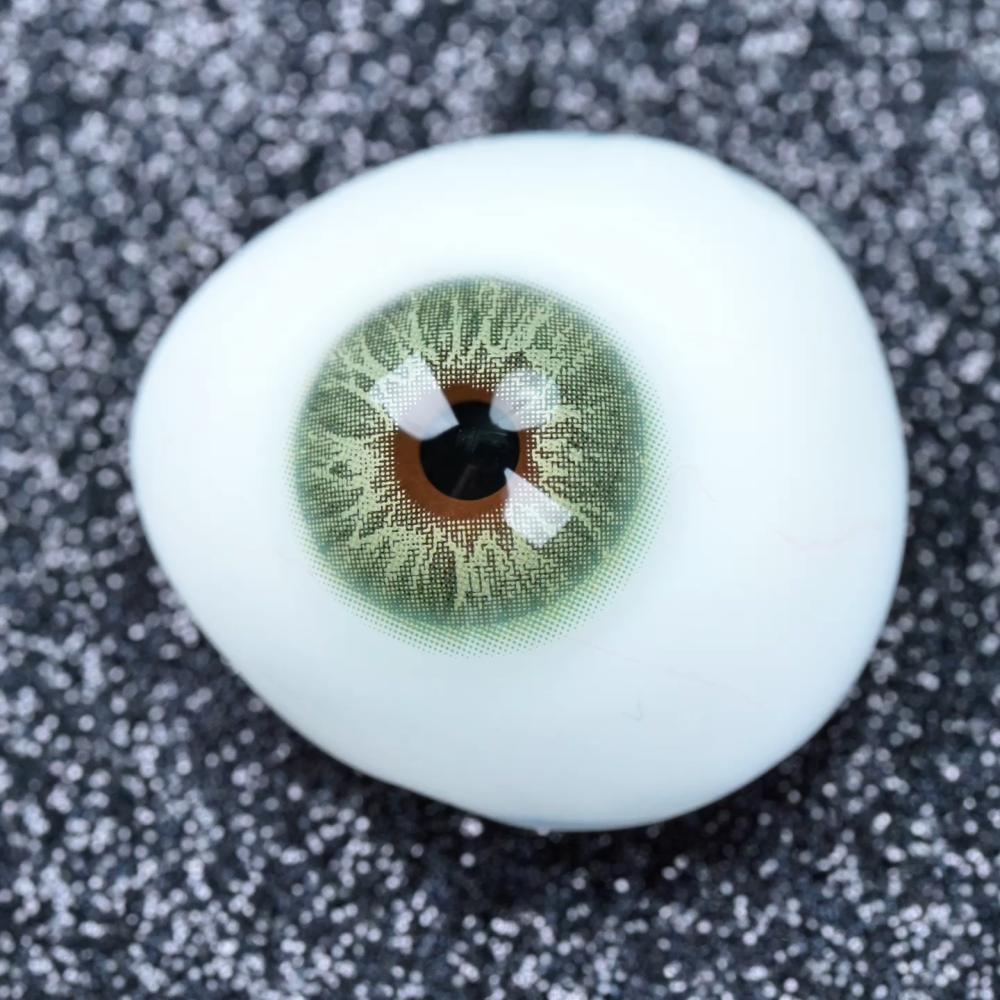 2pcs LolaDiva Magic Stone Green | 1-Year Contact Lenses