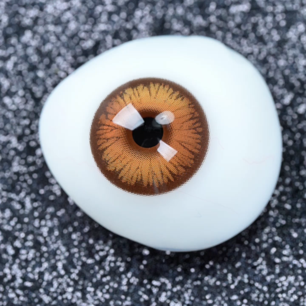 2pcs LolaDiva Mars Punk Brown | 1-Year Contact Lenses 14.5mm