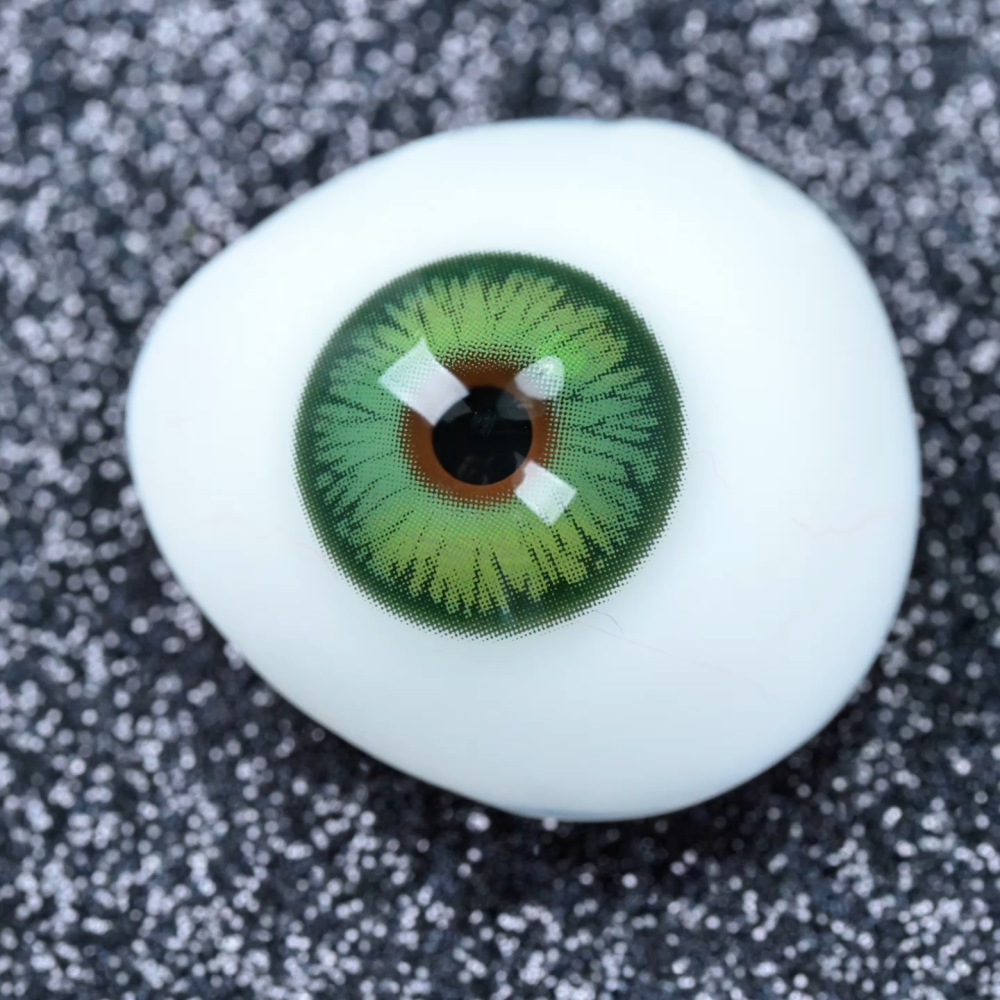 2pcs LolaDiva Punk Nova Green  | 1-Year Contact Lenses