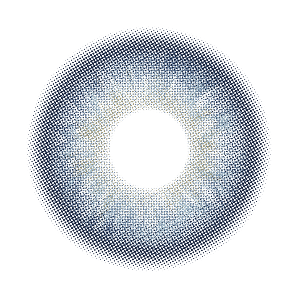 2pcs LolaDiva Luna Blue  | 1-Year Contact Lenses