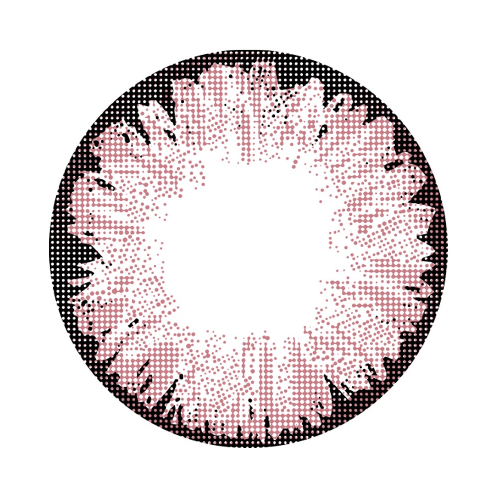 2pcs LolaDiva Rosé Nymph​ Pink | 1-Year Contact Lenses