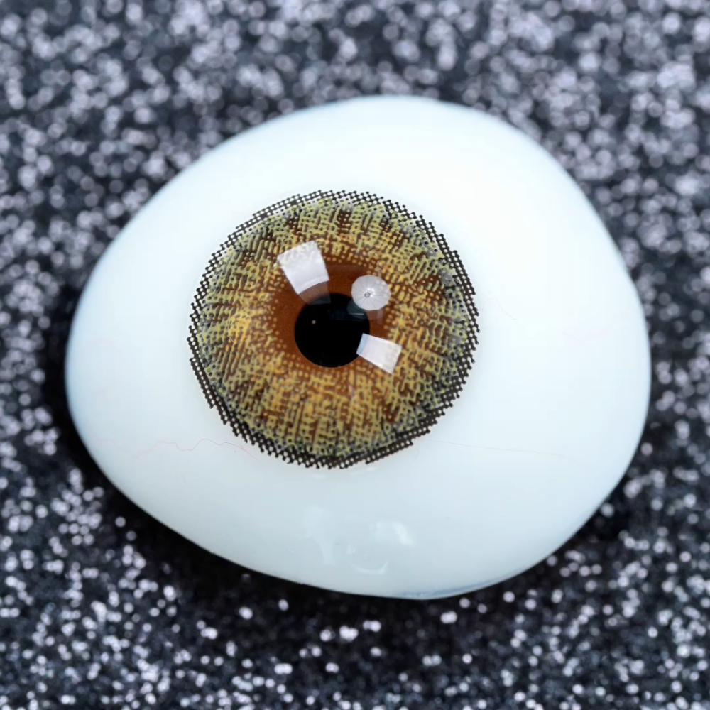 2pcs LolaDiva Golden Haze Hazel | 1-Year Contact Lenses