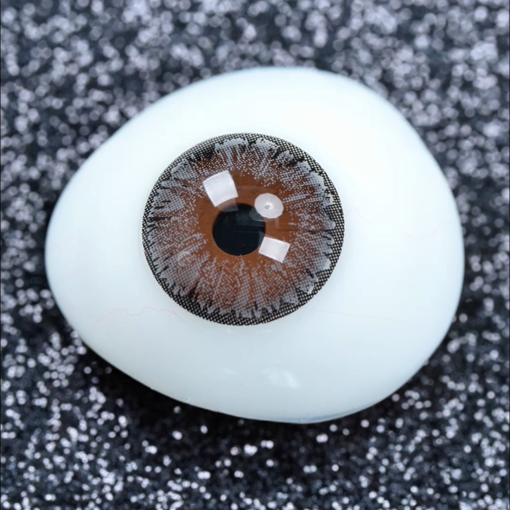 2pcs LolaDiva Zephyr's Veil Gray | 1-Year Contact Lenses