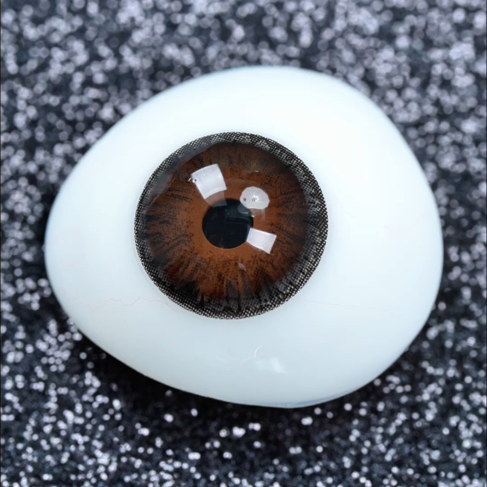 2pcs LolaDiva Hades' Gaze​ Black | 1-Year Contact Lenses