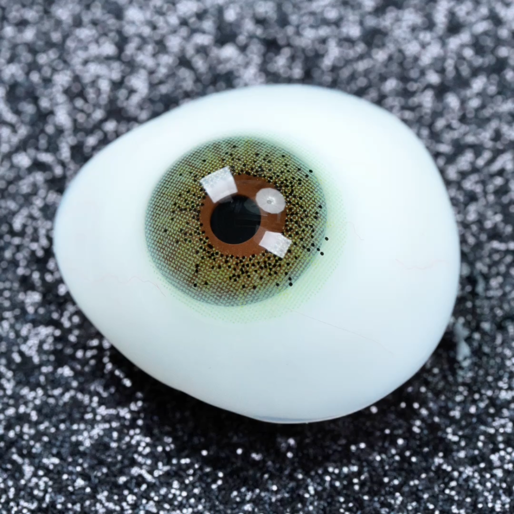 2pcs LolaDiva Mint Speckle Green | 1-Year Contact Lenses