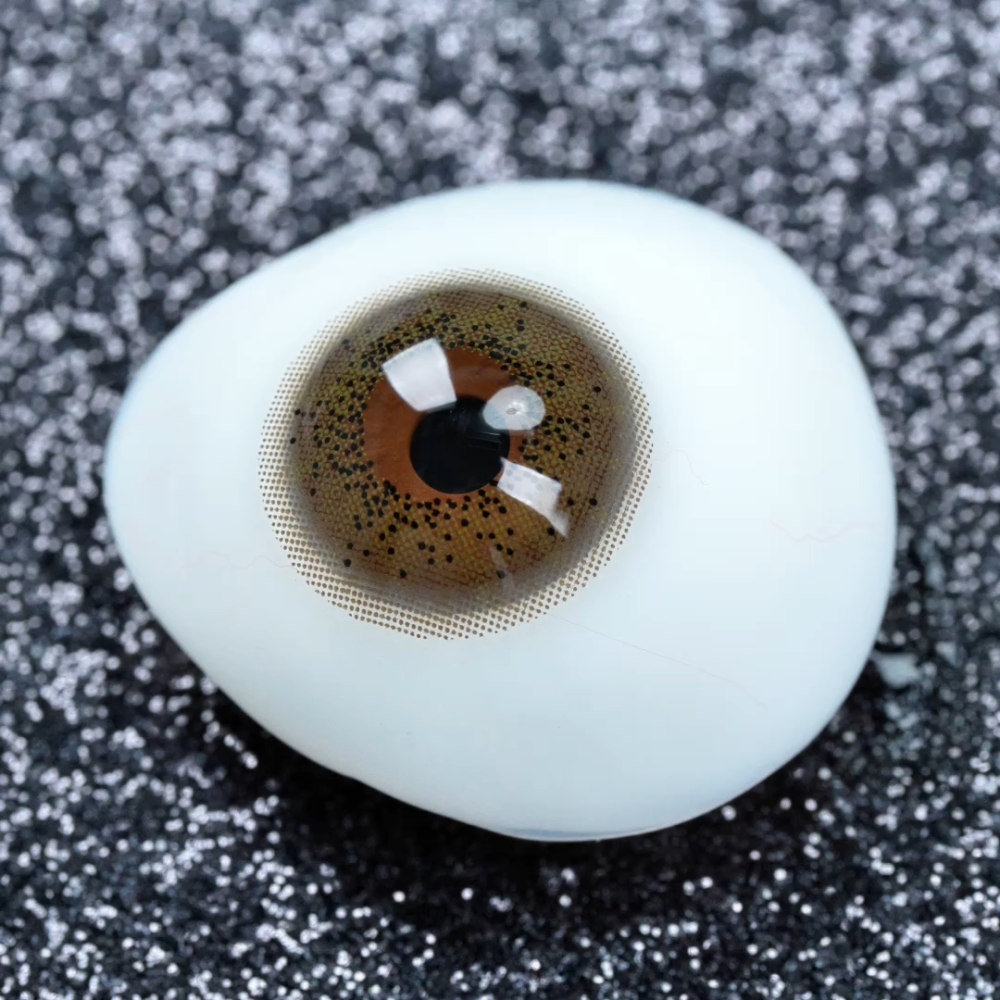 2pcs LolaDiva Toffee Speckle Hazel | 1-Year Contact Lenses