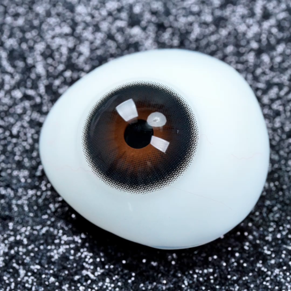 2pcs LolaDiva Mysterious Midnight Black | 1-Year Contact Lenses